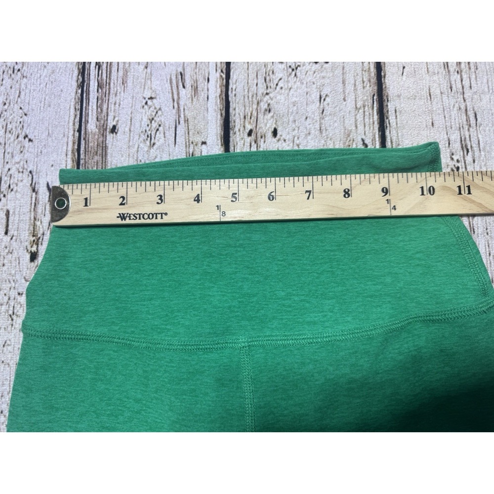 Beyond Yoga Green Spacedye High Waisted Athletic Biker Shorts Small - Picture 3 of 5